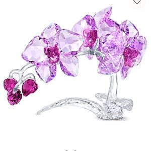Swarovski Austrian Crystal Orchid - Brand New, Never Displayed